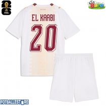 Marokko Ayoub El Kaabi #20 Bortedraktsett Barn VM 2026 Kortermet (+ Korte bukser)